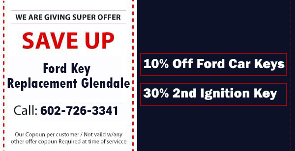 Ford Key Replacement Glendale Printable Coupon